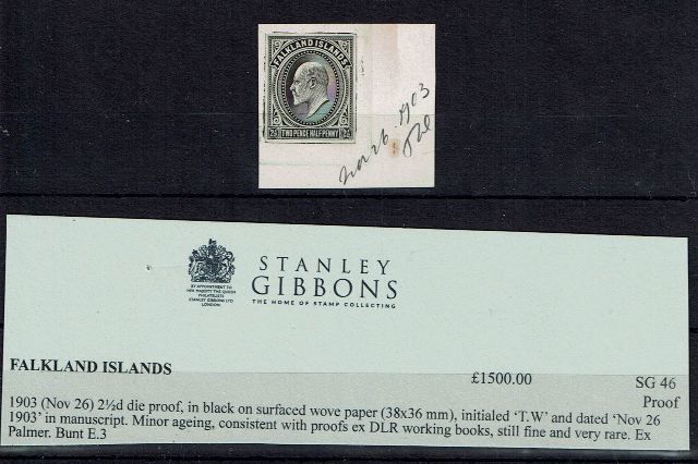 Image of Falkland Islands 46 Proof MINT